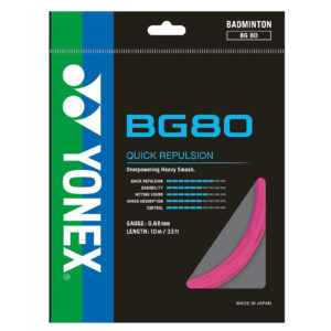 Струна для бадминтона Yonex BG80 (10 м)