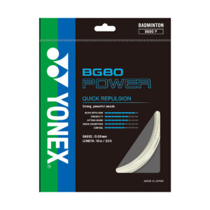 Перетяжка ракетки струной Yonex BG 80 POWER