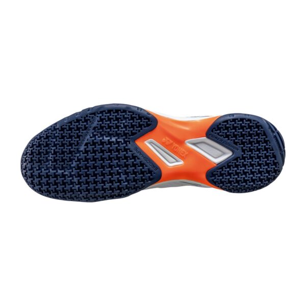 Кроссовки для бадминтона Yonex Strider Beat White/Orange — изображение 4
