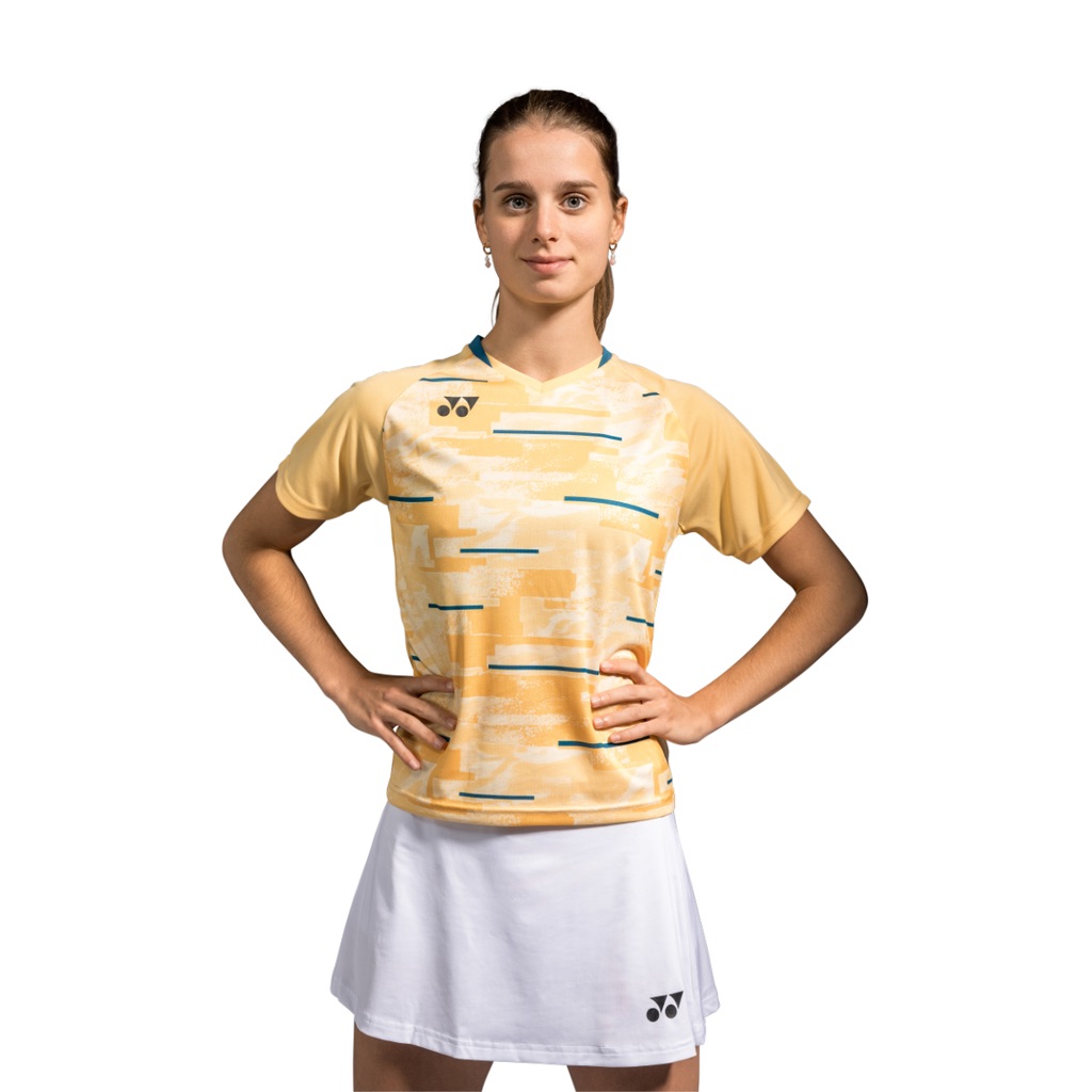Футболка женская Yonex 0034 Yellow — изображение 3