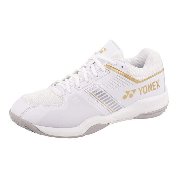 Кроссовки для бадминтона Yonex Strider Flow White/Gold