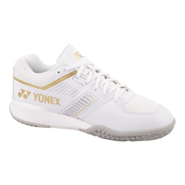 Кроссовки для бадминтона Yonex Strider Flow White/Gold — изображение 3