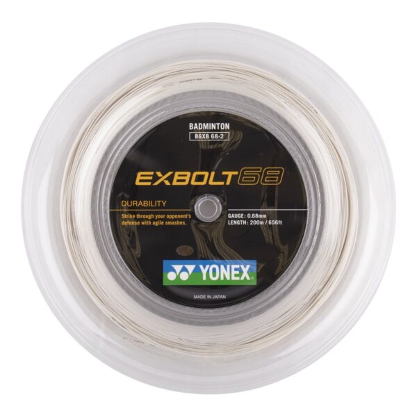 Струна для бадминтона Yonex Exbolt 68 (200 м) — изображение 6