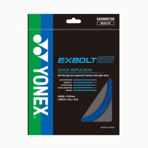 Перетяжка ракетки струной Yonex Exbolt 65
