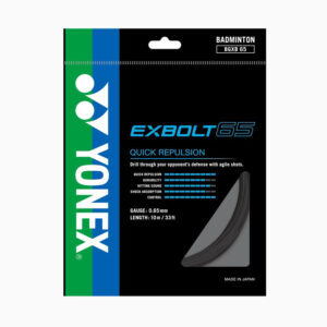 Перетяжка ракетки струной Yonex Exbolt 65