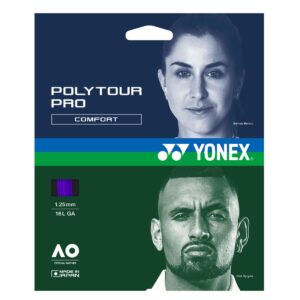Перетяжка теннисной ракетки струной Yonex Polytour Pro-125